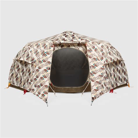 gucci tent and sleeping bag|The North Face x Gucci.